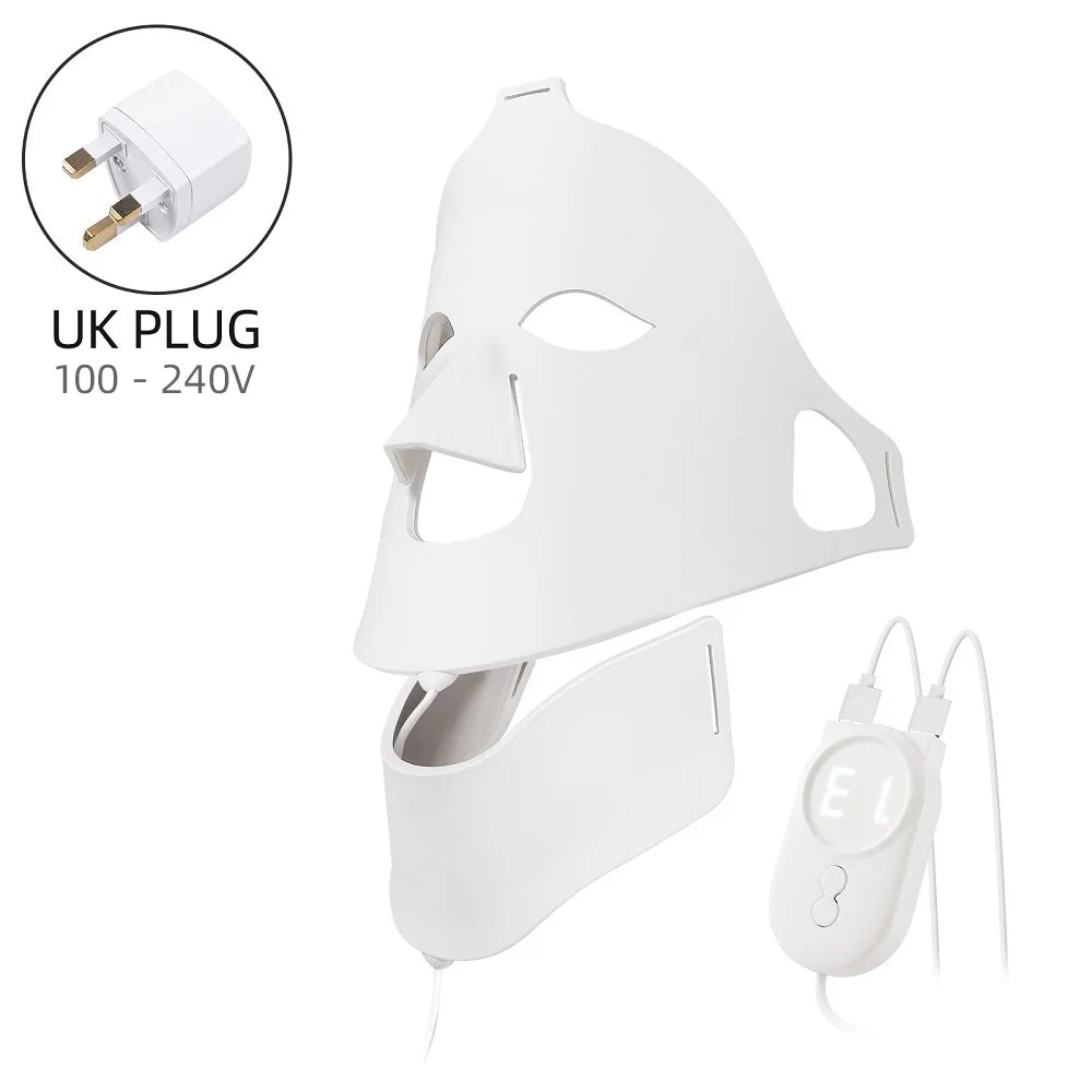 Face Neck Silicone LED Mask