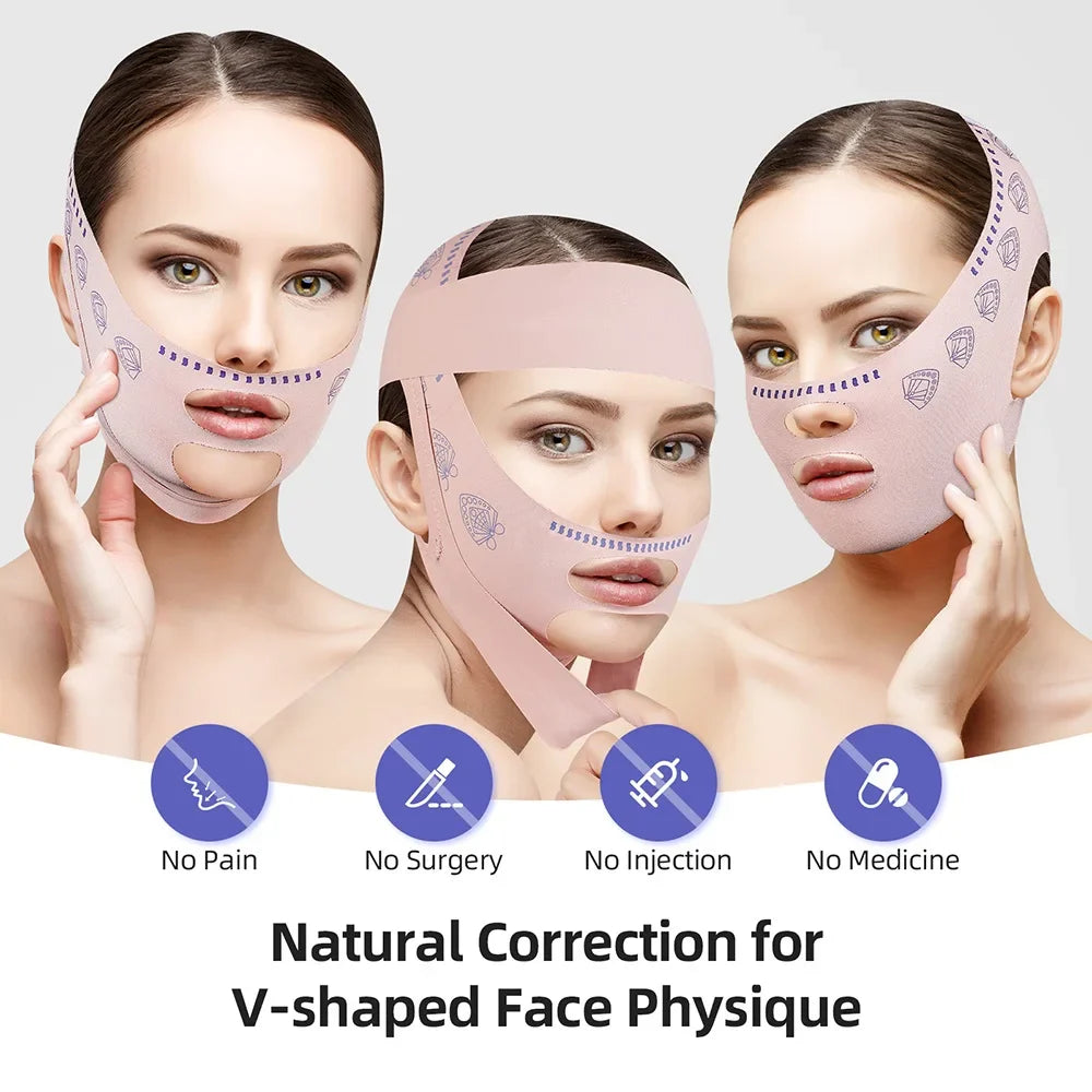 Reusable Face Slimming Facial Massage Strap