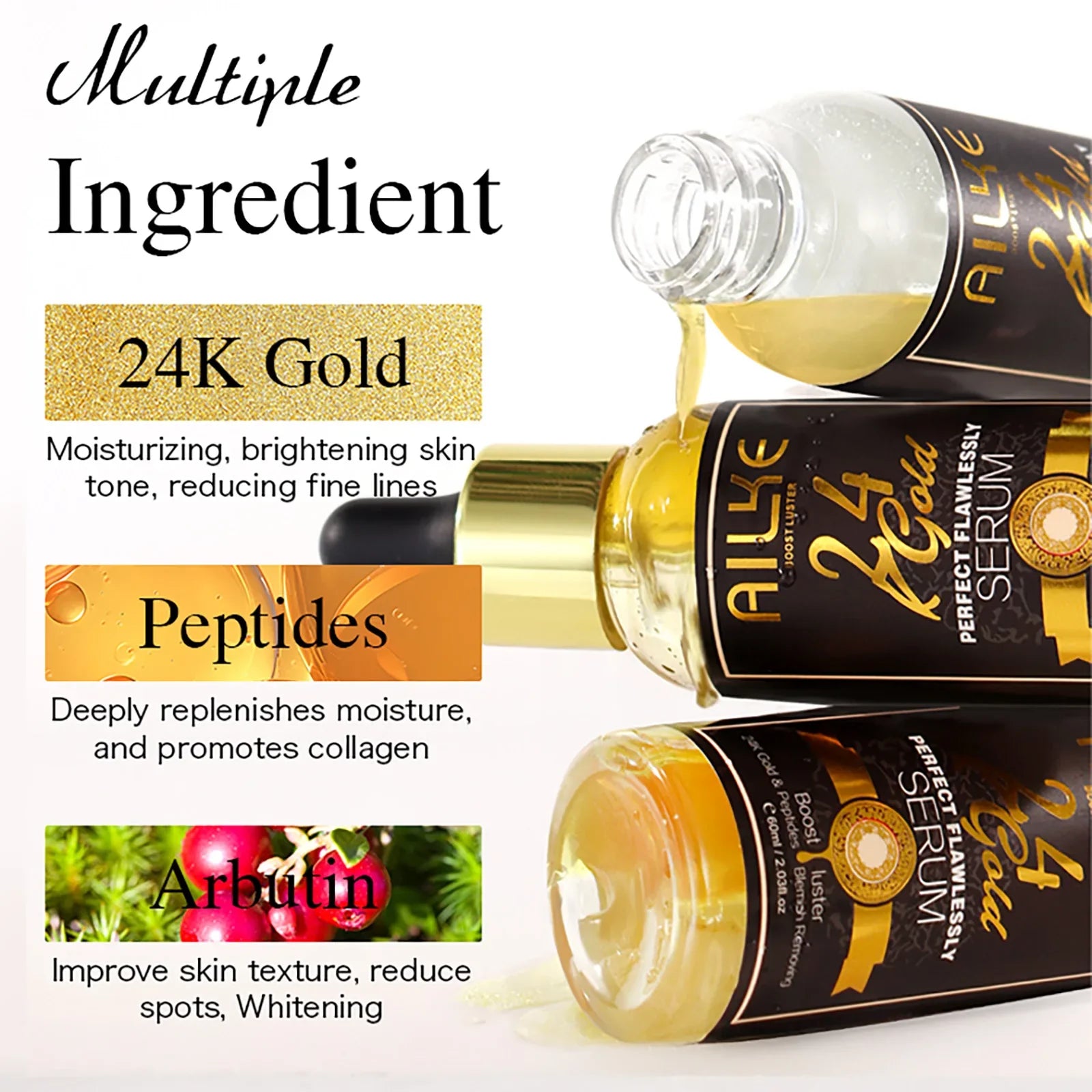 24K Gold Flawlessly Serum