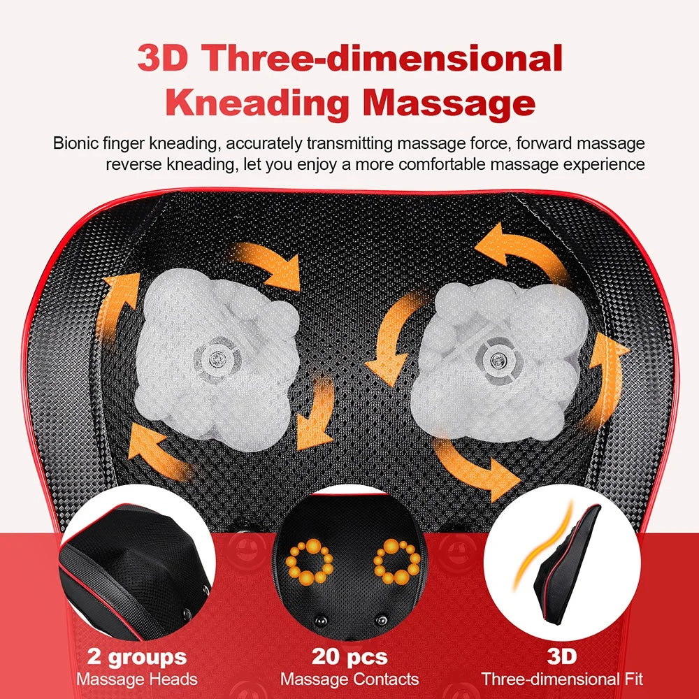 Back And Neck Cervical Massage Pillow