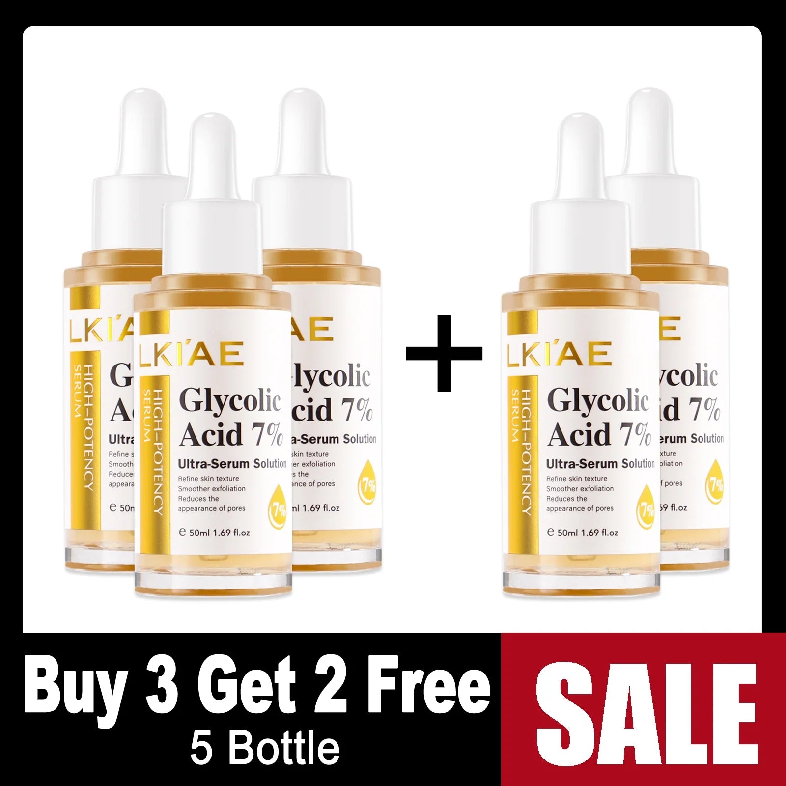 7% Glycolic Acid Face Brightening Serum