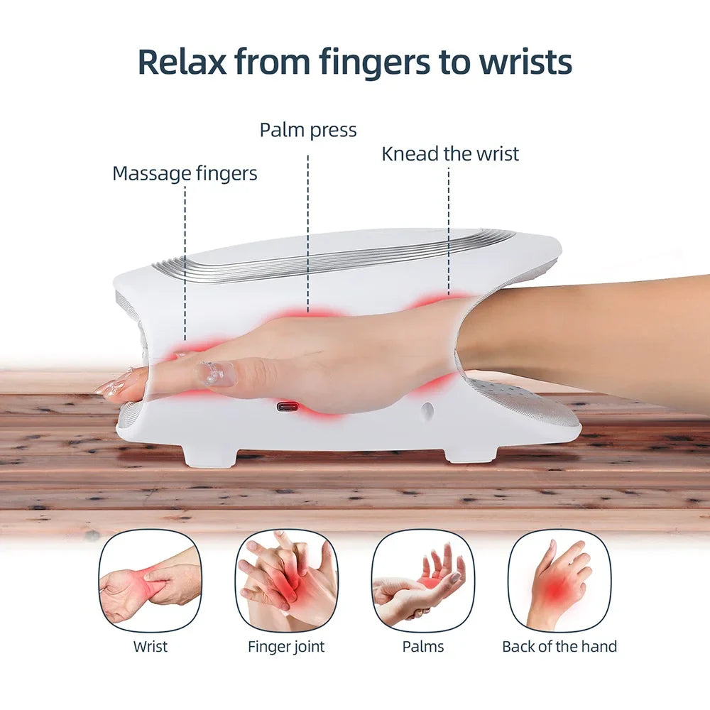 Electric Hand Massager With Compression
