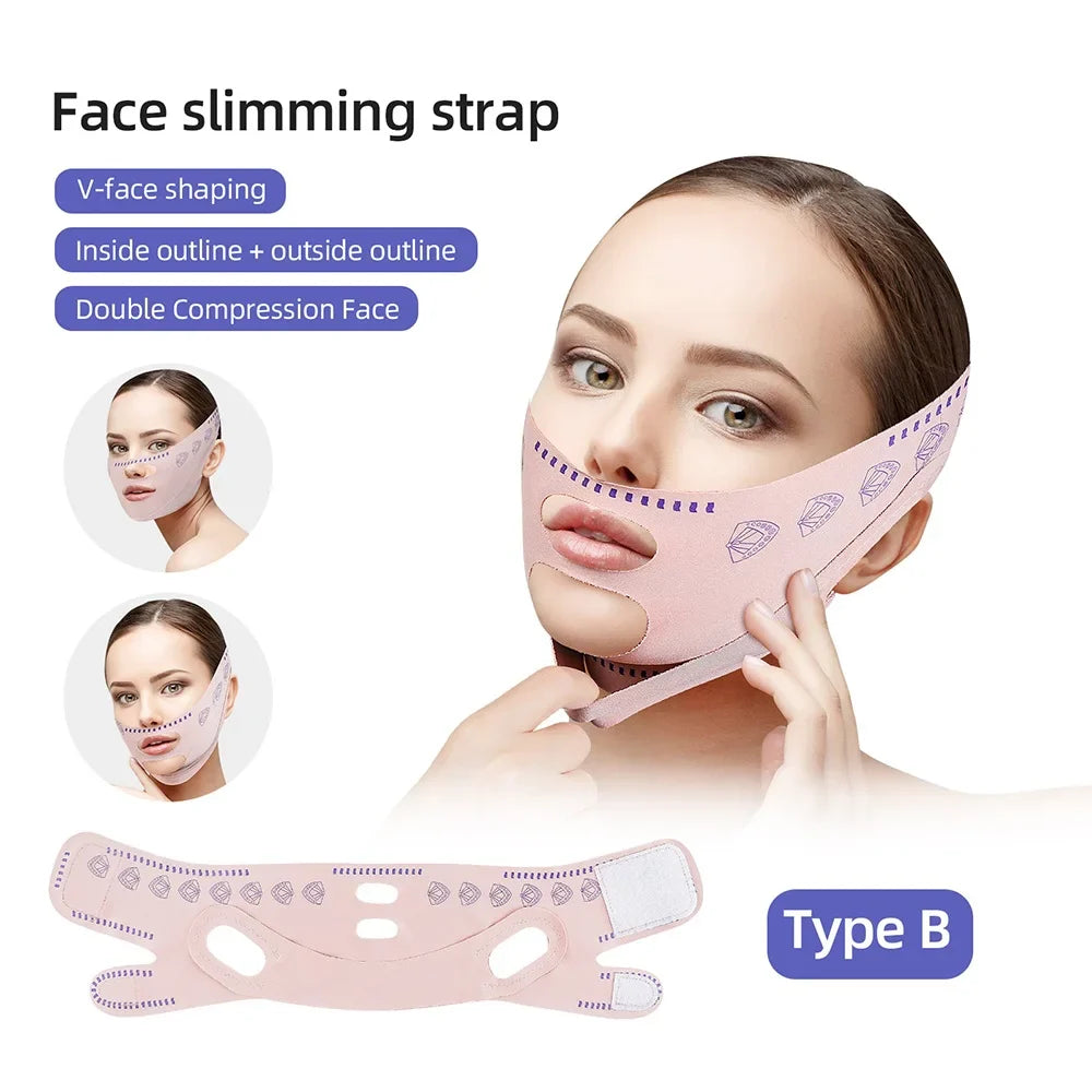 Reusable Face Slimming Facial Massage Strap