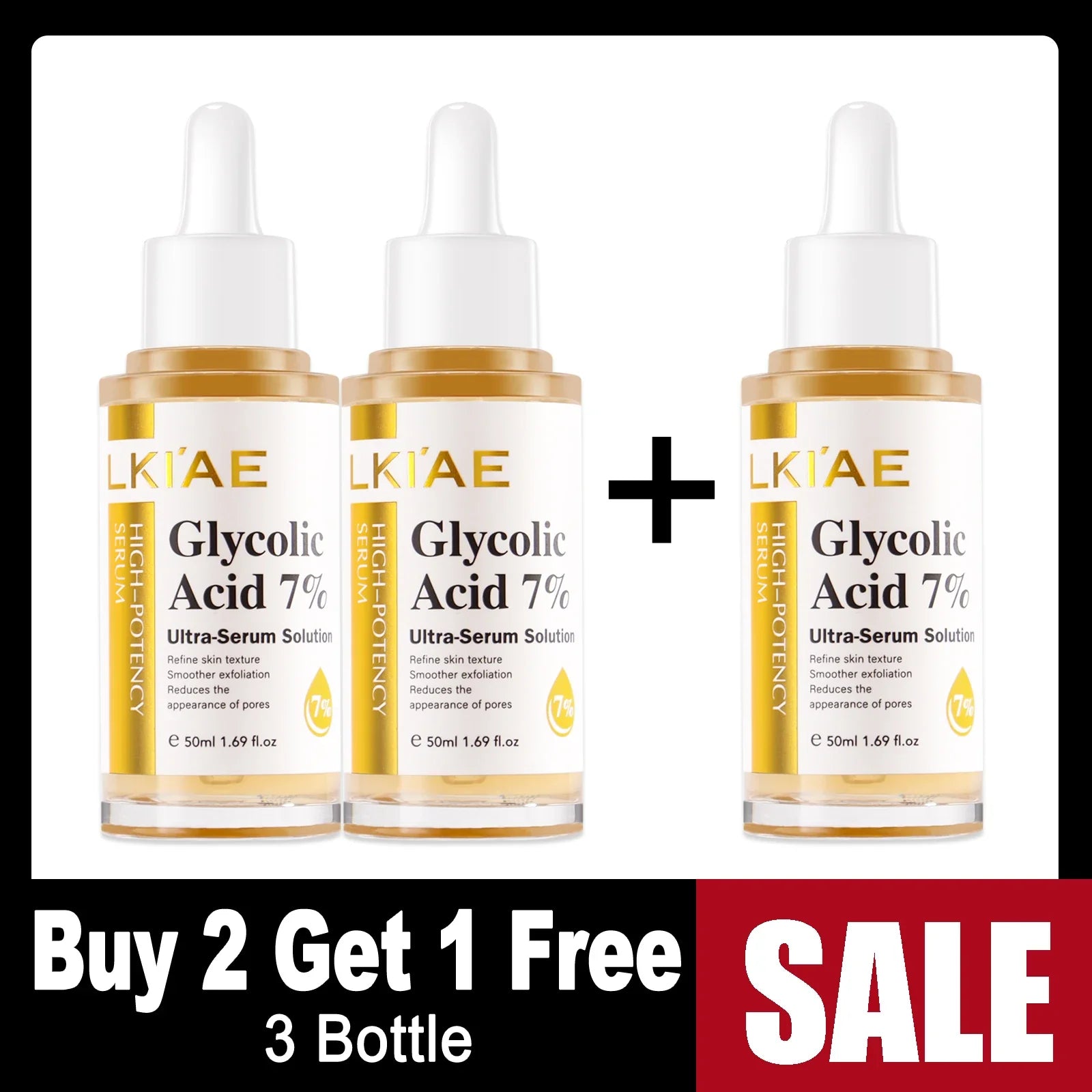 7% Glycolic Acid Face Brightening Serum