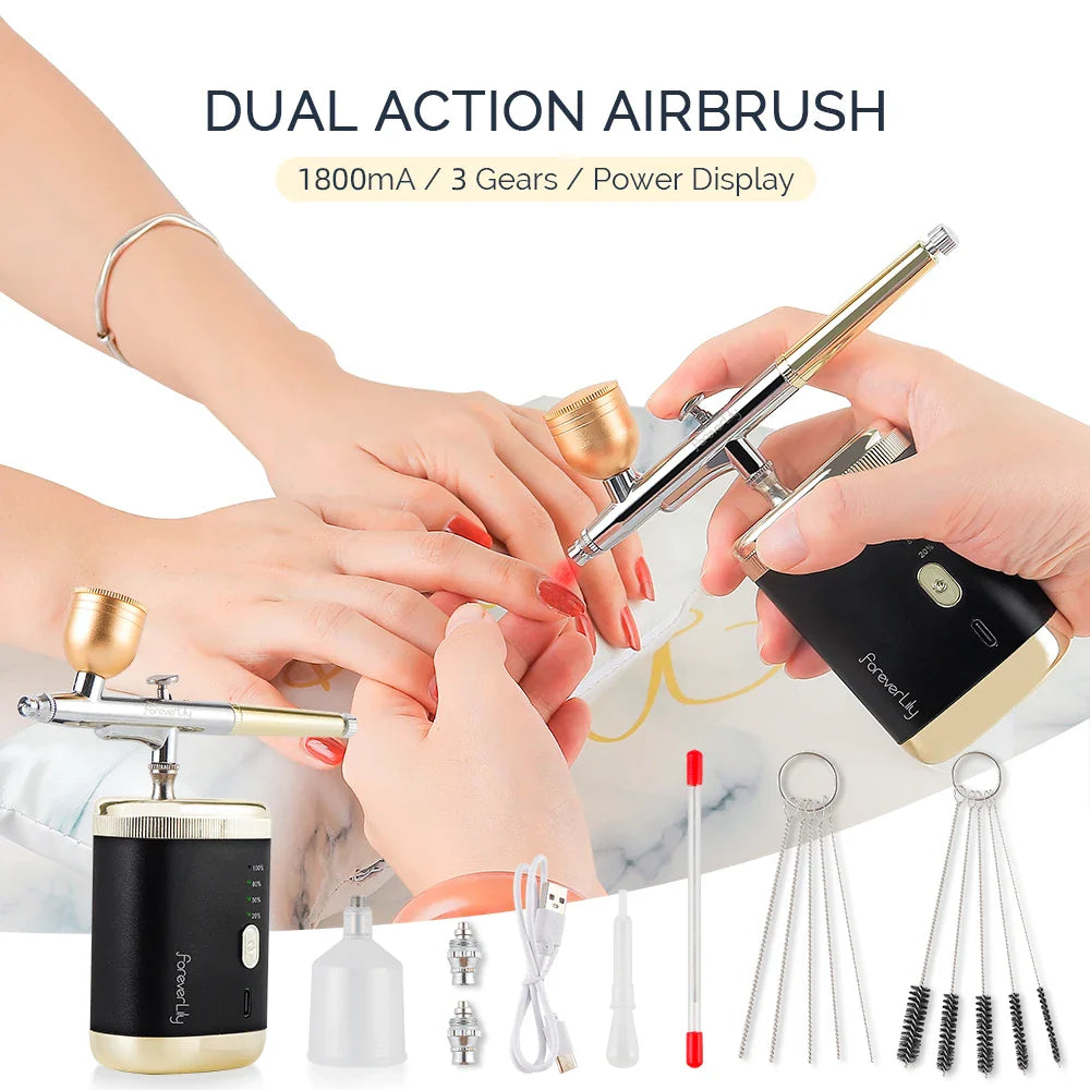 High Pressure Nano Spray Airbrush