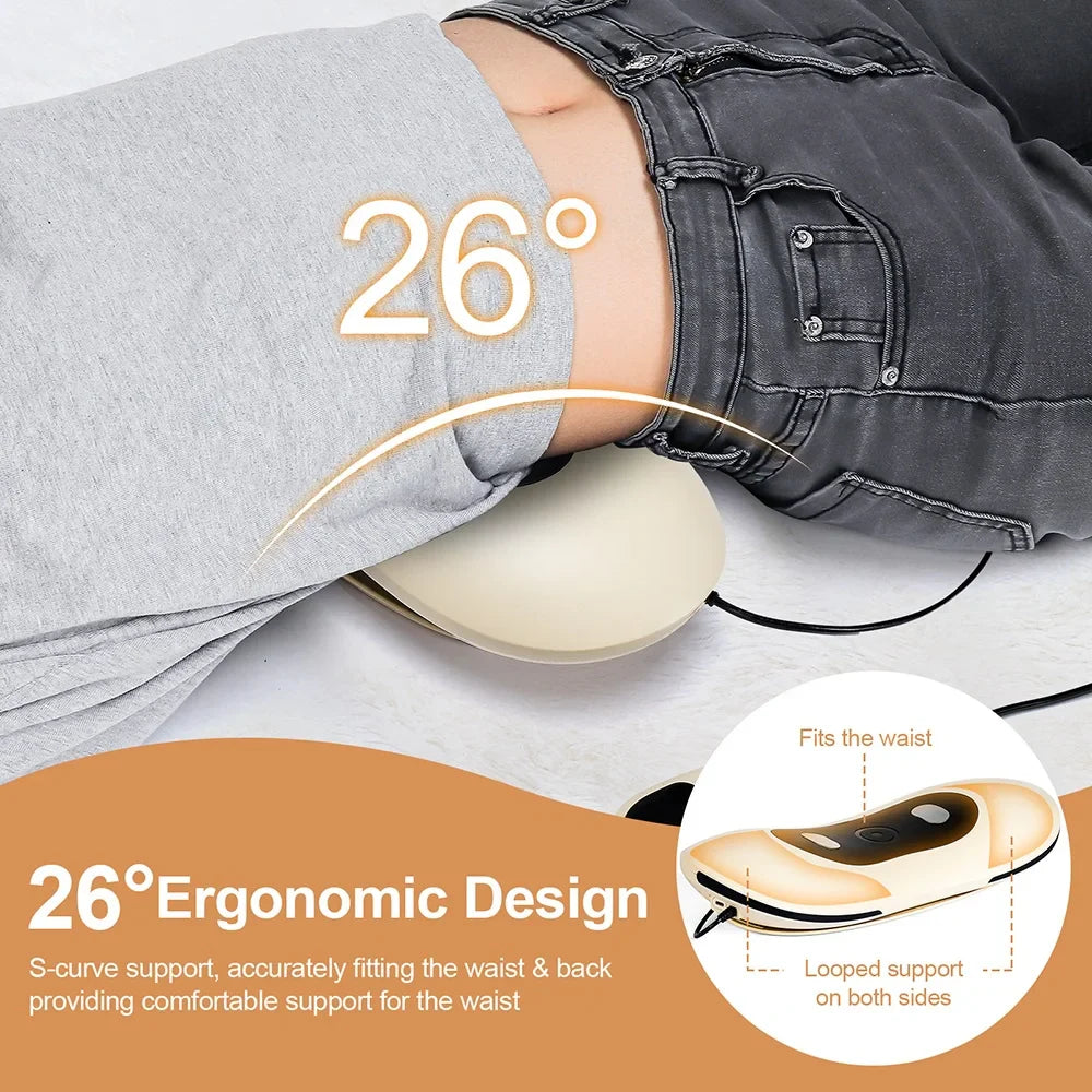 Adjustable Electric Lumbar Traction Massager