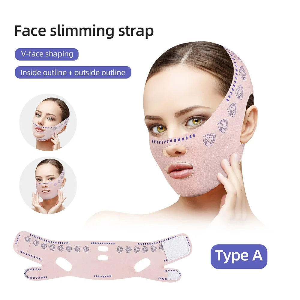 Reusable Face Slimming Facial Massage Strap