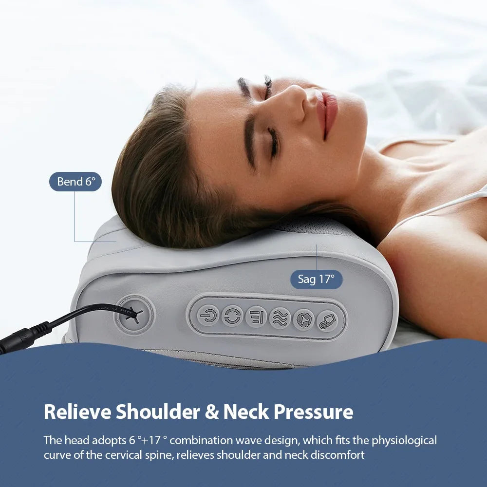 Electric Pillow Neck Shoulder Massage Pillow