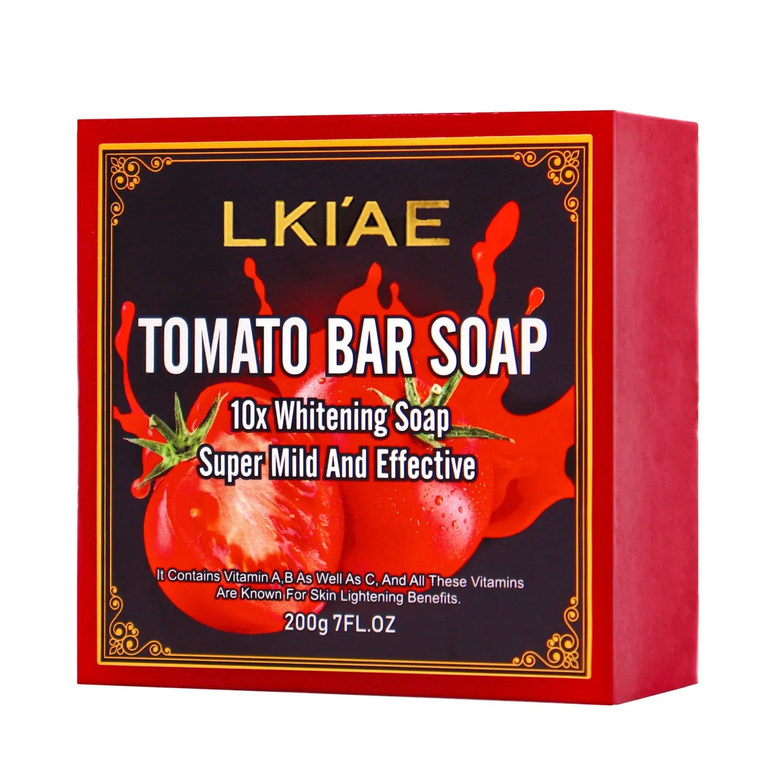 Brand Tomato Fruit Scented Handmade Natural Bar Soap
