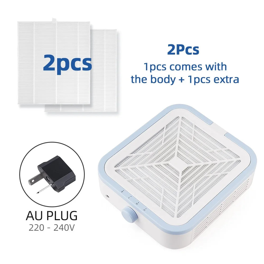 Wireless 120W Super Suction Nail Cleaner Machine