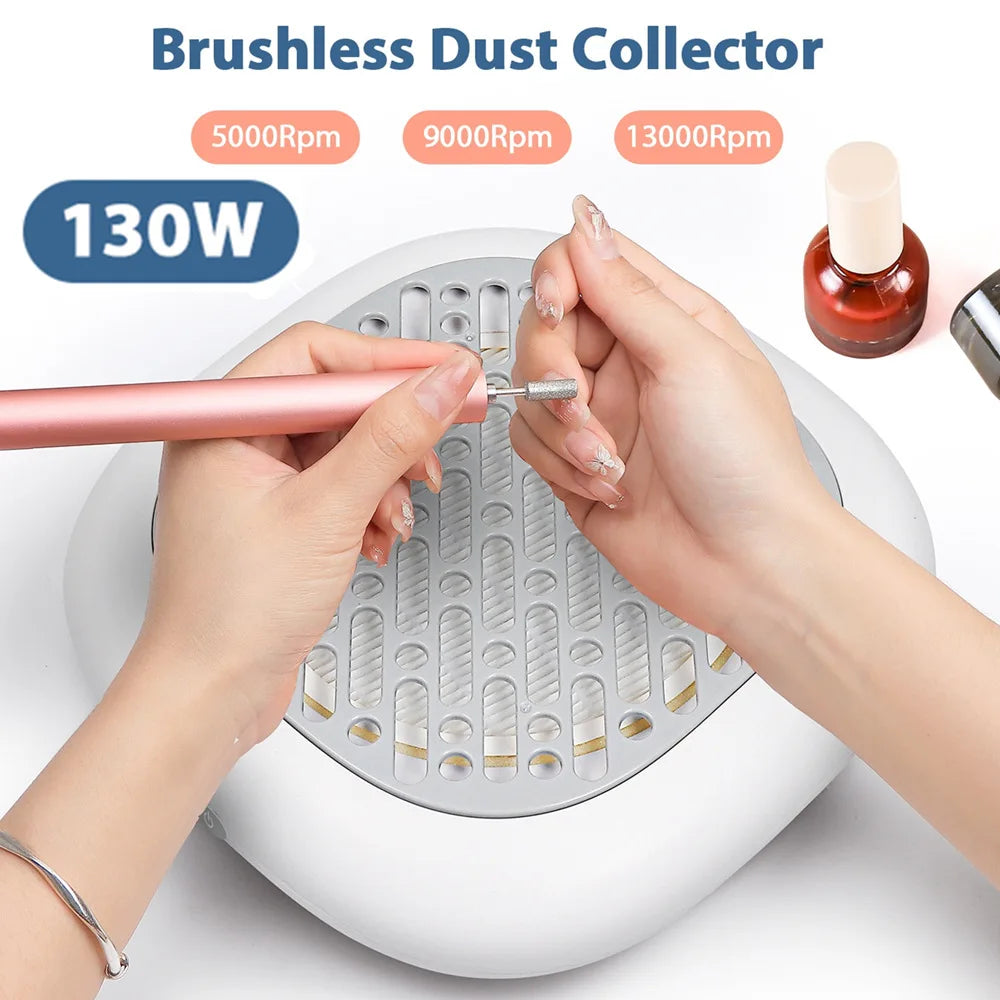 130W Powerful Brushless Nail Cleaner