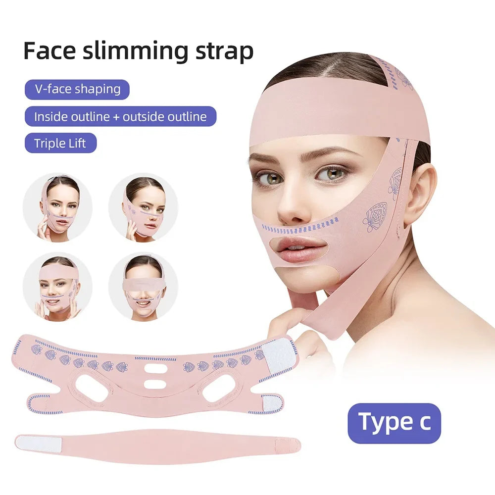 Reusable Face Slimming Facial Massage Strap