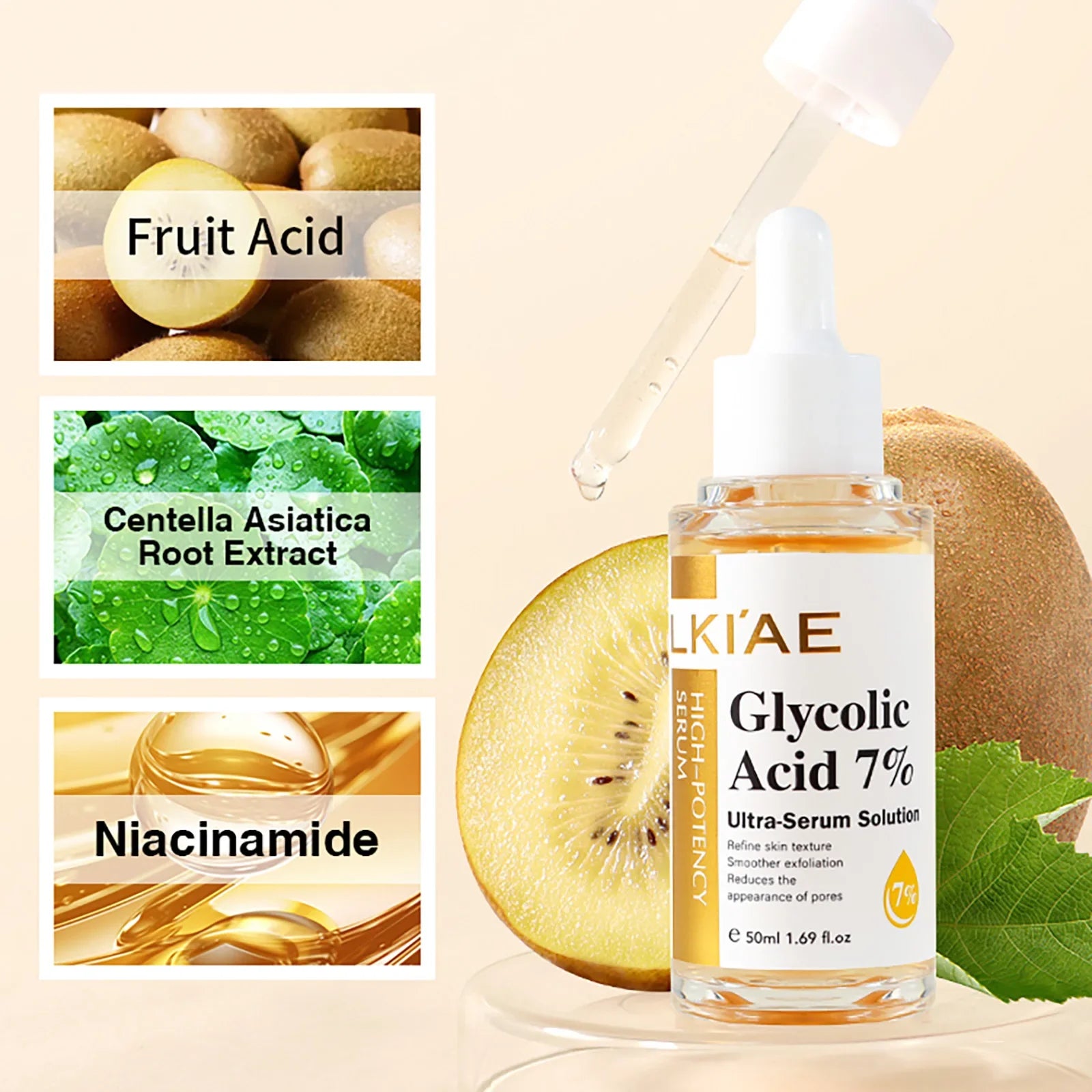 7% Glycolic Acid Face Brightening Serum